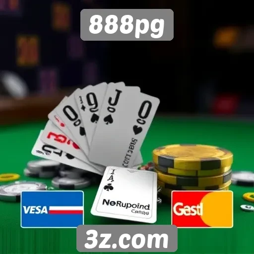 Métodos de pagamento no site 888pg